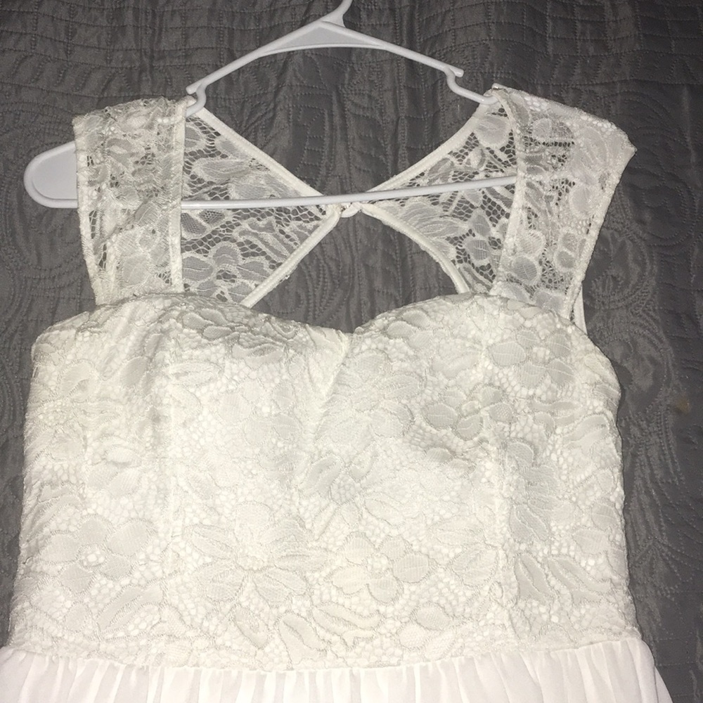 Large White Dress